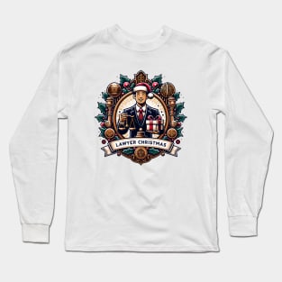 Lawyer Christmas Long Sleeve T-Shirt